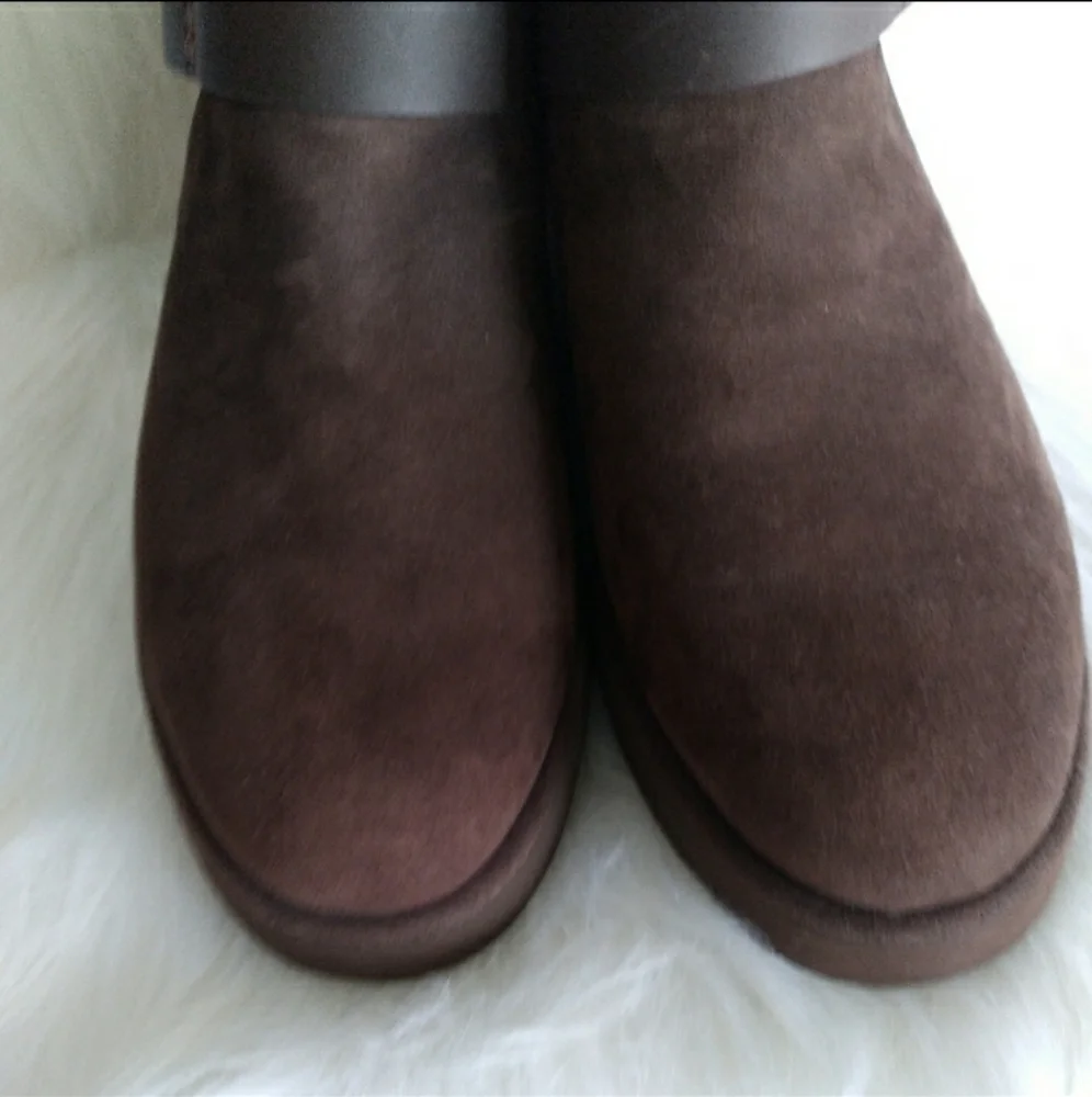 NEW UGG Boots Knee High Tall Boots Shearling Lined Size 9 Womens 9